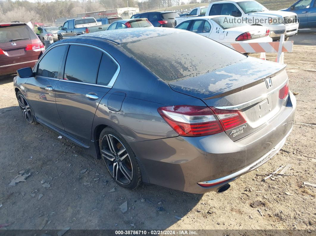 2017 Honda Accord Sport Gray vin: 1HGCR2F59HA271535