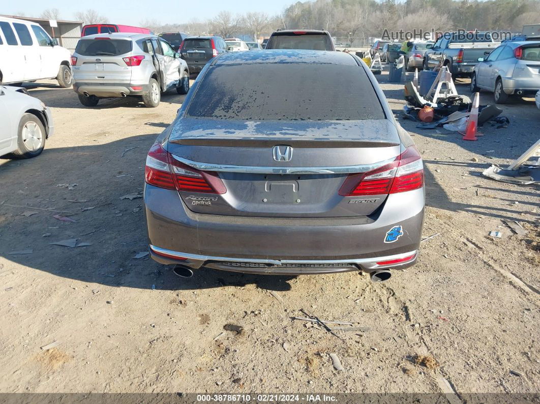 2017 Honda Accord Sport Gray vin: 1HGCR2F59HA271535