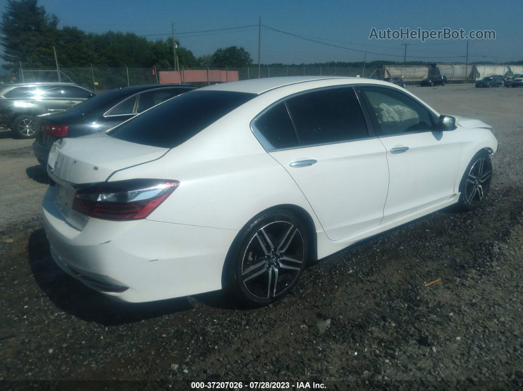 2017 Honda Accord Sport White vin: 1HGCR2F59HA301519