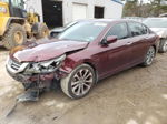 2014 Honda Accord Sport Burgundy vin: 1HGCR2F5XEA011365