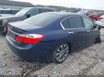 2014 Honda Accord Sport Синий vin: 1HGCR2F5XEA073347