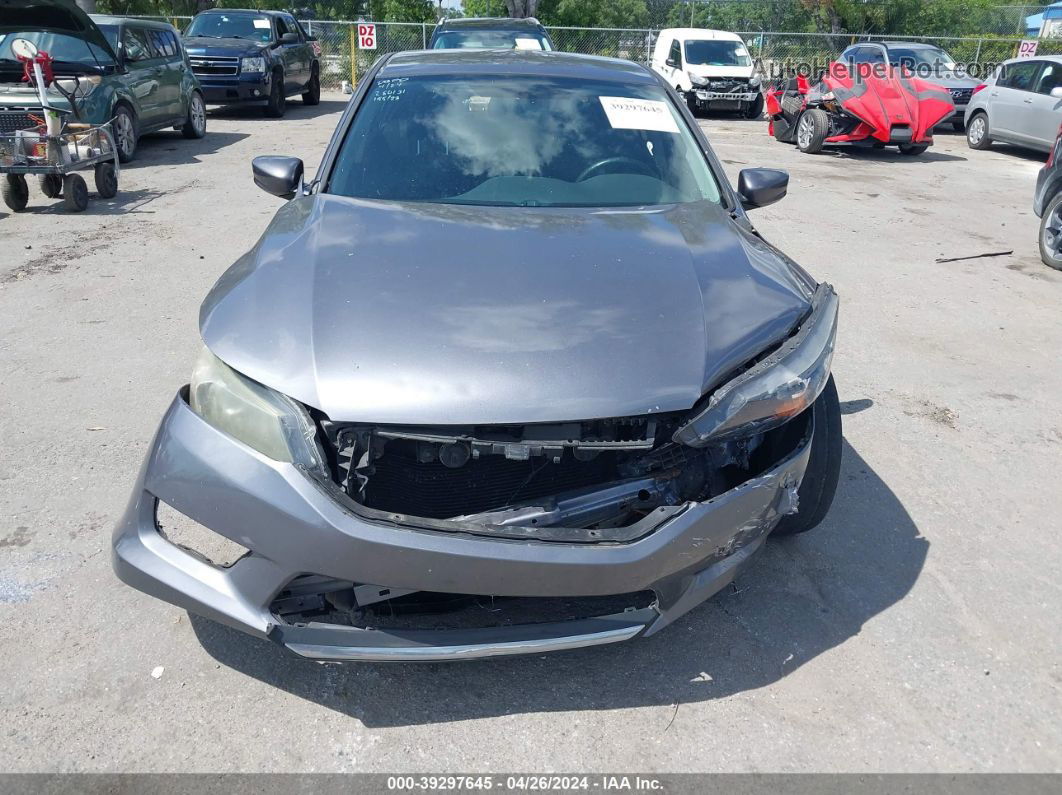 2014 Honda Accord Sport Серый vin: 1HGCR2F5XEA077897