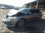 2014 Honda Accord Sport Gray vin: 1HGCR2F5XEA169236