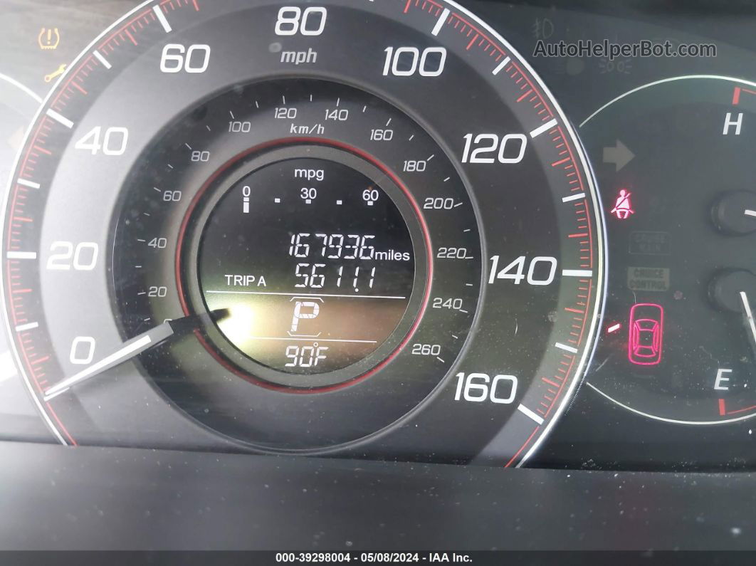 2014 Honda Accord Sport Серый vin: 1HGCR2F5XEA178972