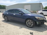 2014 Honda Accord Sport Blue vin: 1HGCR2F5XEA182116