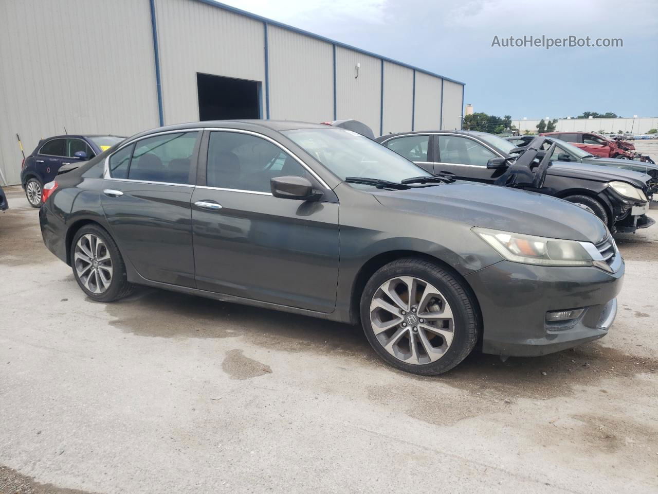 2014 Honda Accord Sport Charcoal vin: 1HGCR2F5XEA193083