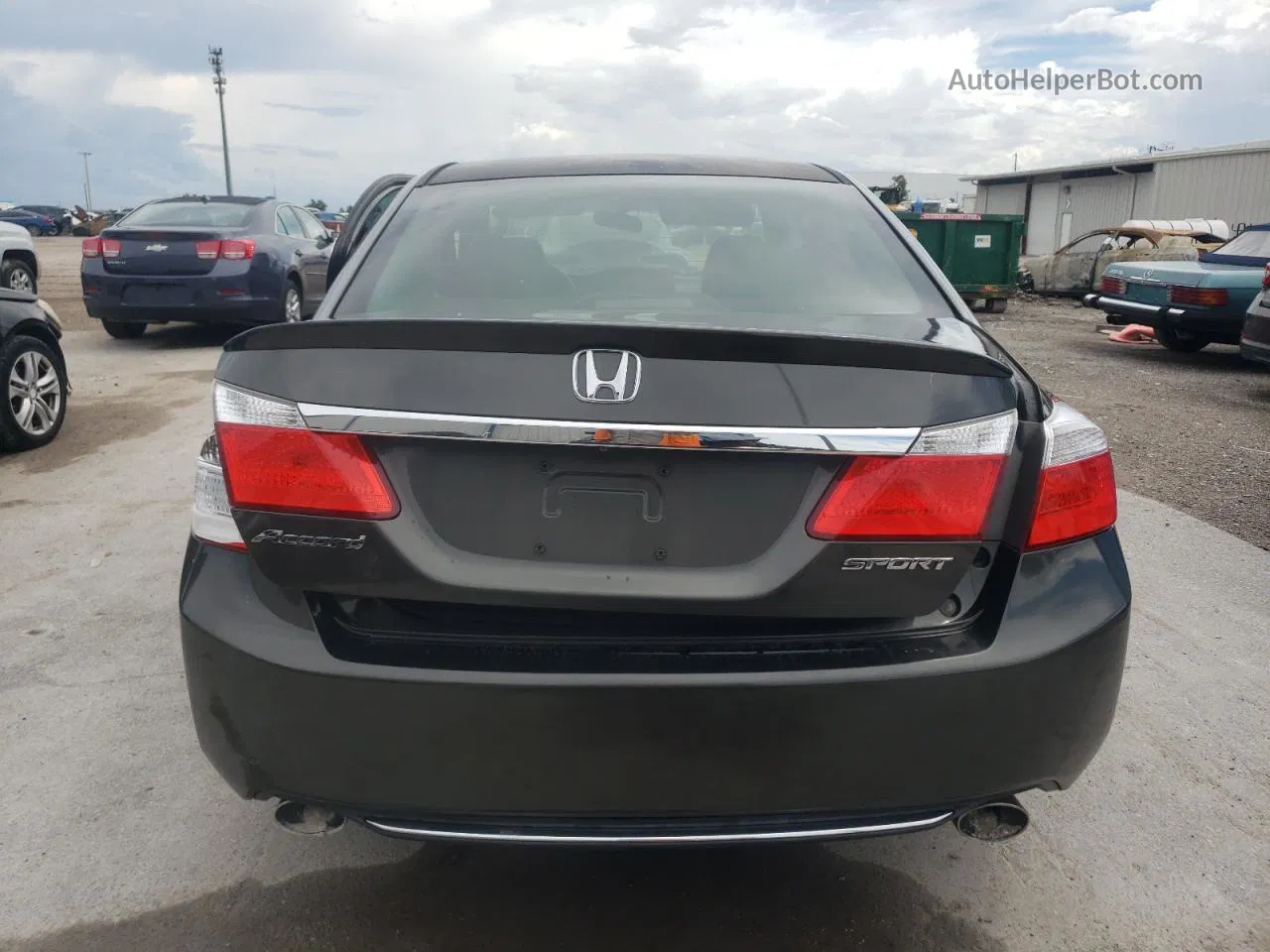 2014 Honda Accord Sport Charcoal vin: 1HGCR2F5XEA193083