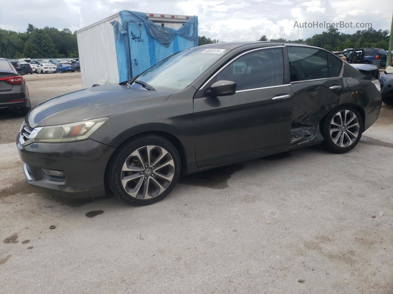 2014 Honda Accord Sport Charcoal vin: 1HGCR2F5XEA193083