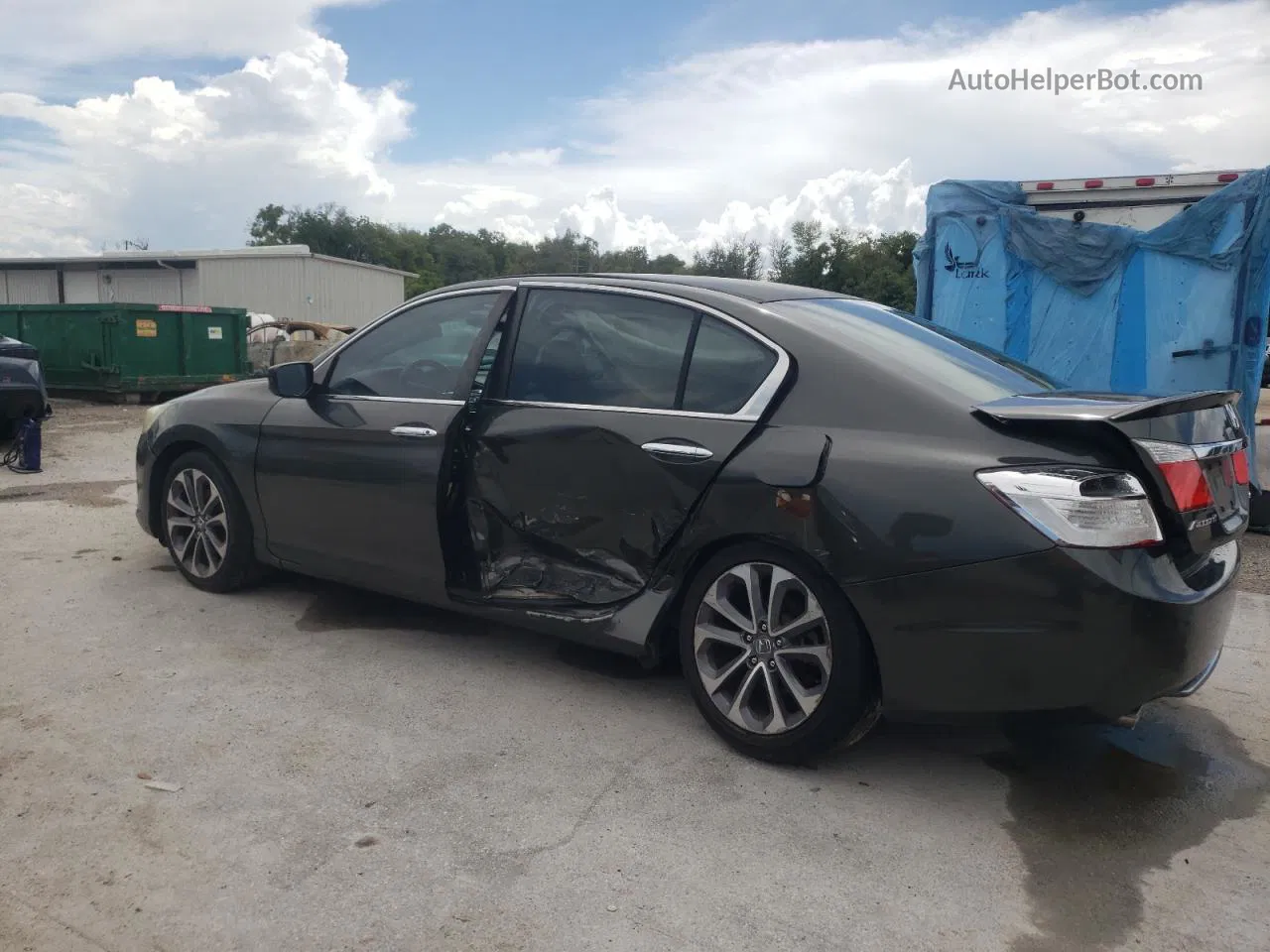 2014 Honda Accord Sport Charcoal vin: 1HGCR2F5XEA193083