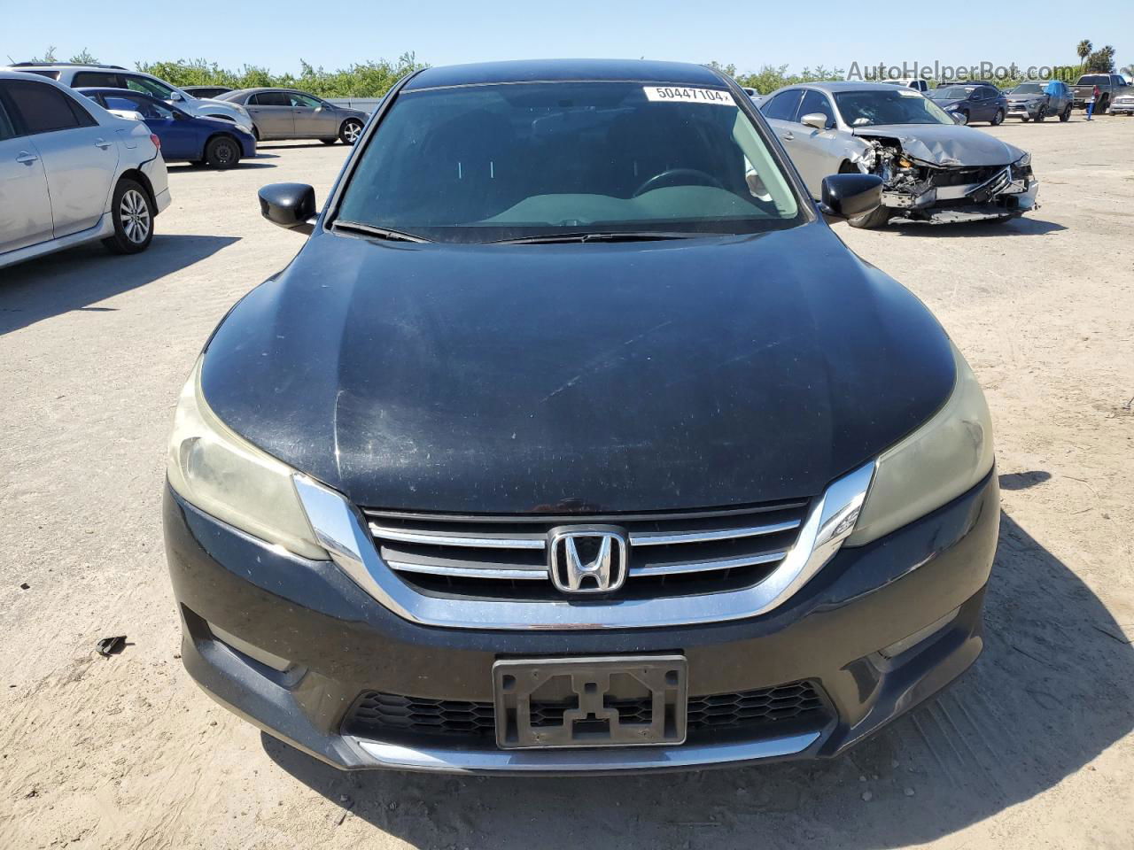 2014 Honda Accord Sport Black vin: 1HGCR2F5XEA228365