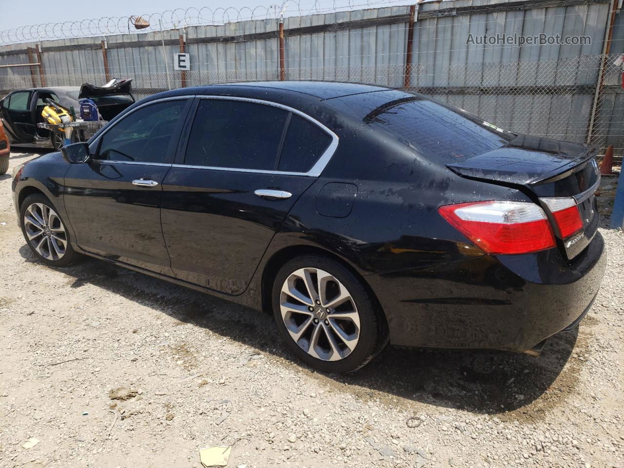 2014 Honda Accord Sport Black vin: 1HGCR2F5XEA269711