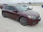 2014 Honda Accord Sport Burgundy vin: 1HGCR2F5XEA277761