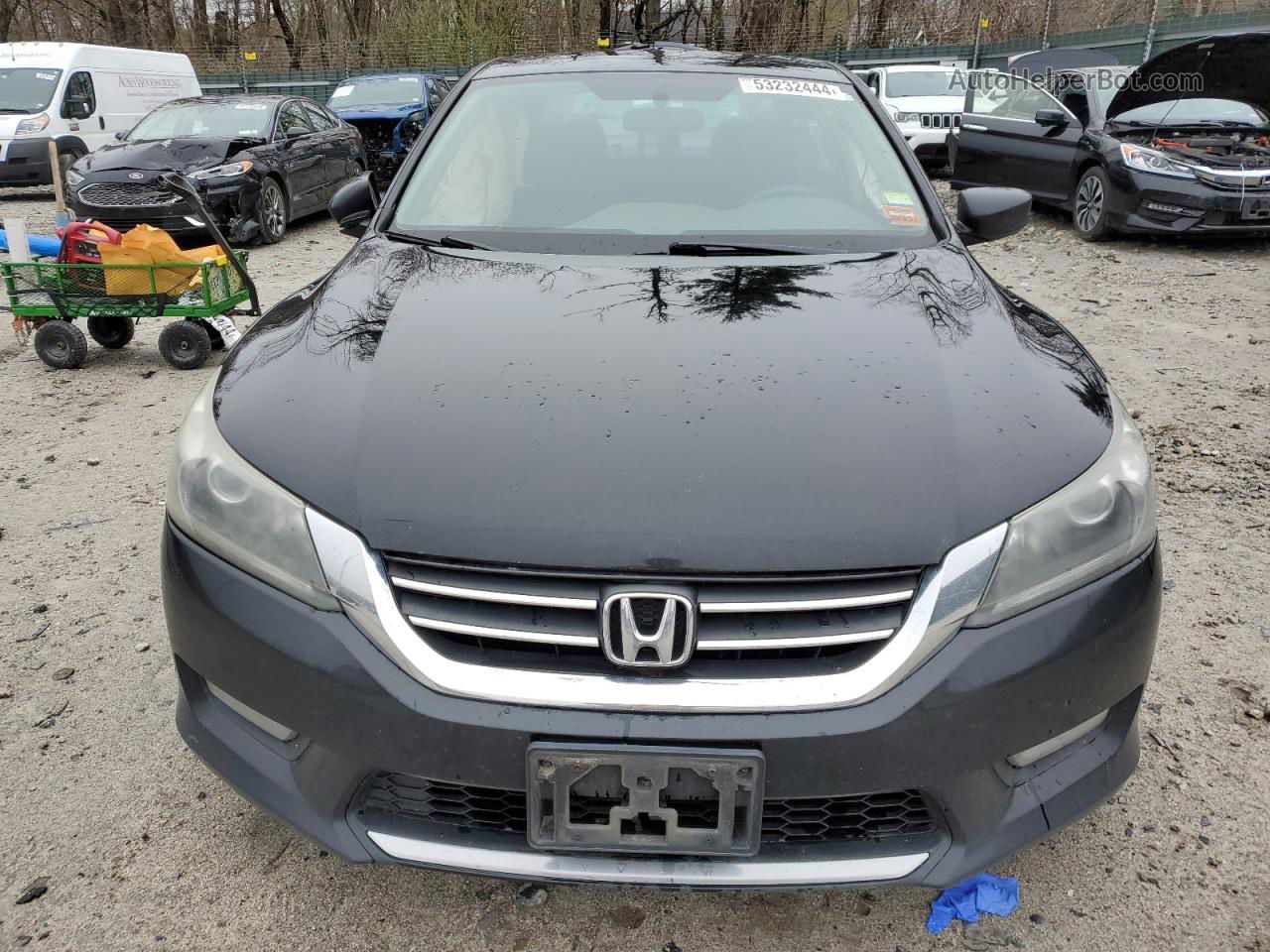 2015 Honda Accord Sport Black vin: 1HGCR2F5XFA032413