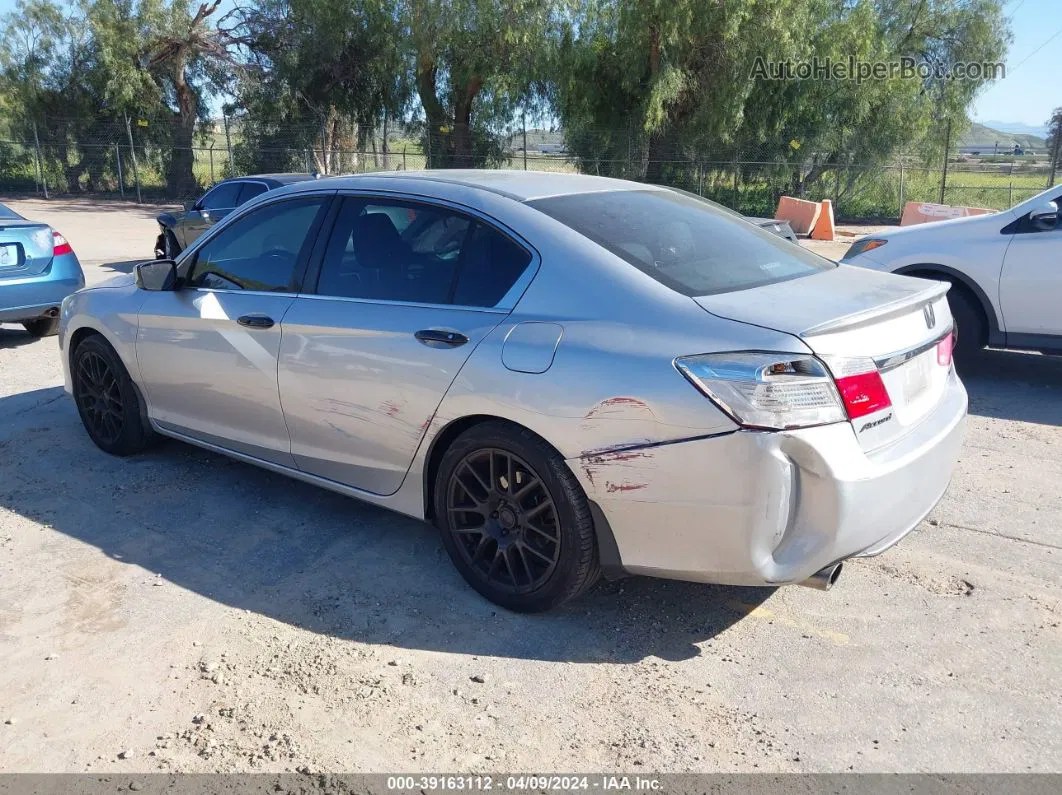 2015 Honda Accord Sport Silver vin: 1HGCR2F5XFA045758