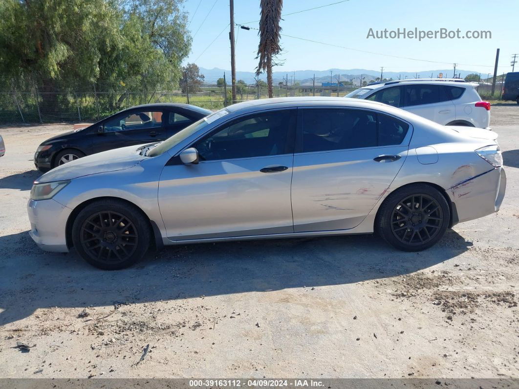 2015 Honda Accord Sport Silver vin: 1HGCR2F5XFA045758