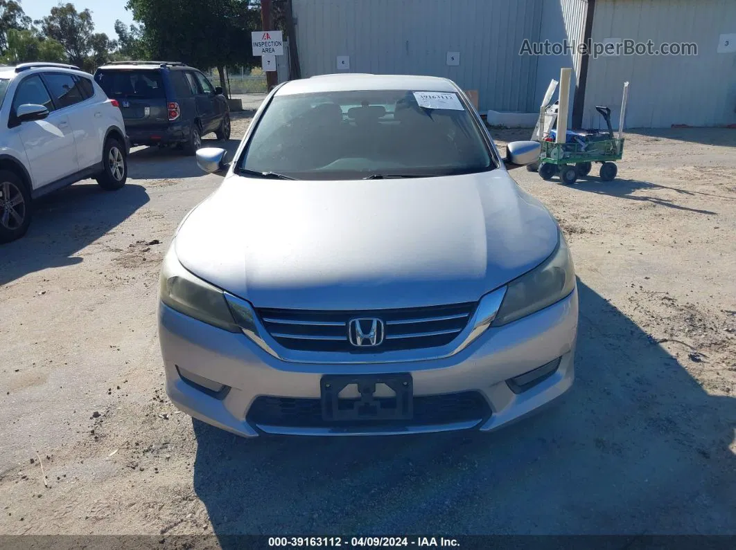 2015 Honda Accord Sport Серебряный vin: 1HGCR2F5XFA045758