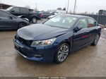 2015 Honda Accord Sport Blue vin: 1HGCR2F5XFA262257