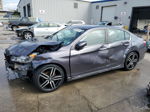 2016 Honda Accord Sport Gray vin: 1HGCR2F5XGA164718