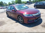 2017 Honda Accord Sport Burgundy vin: 1HGCR2F5XHA102012