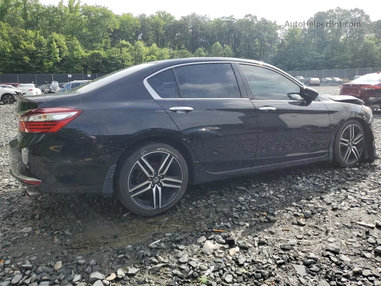 2016 Honda Accord Sport Black vin: 1HGCR2F60GA203809