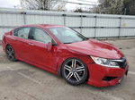 2016 Honda Accord Sport Red vin: 1HGCR2F60GA225714