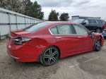 2016 Honda Accord Sport Красный vin: 1HGCR2F60GA225714