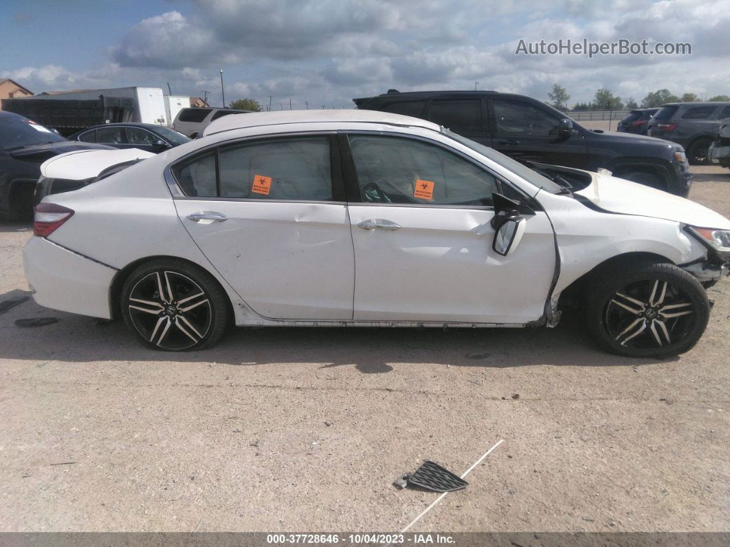 2017 Honda Accord Sedan Sport White vin: 1HGCR2F61HA183331