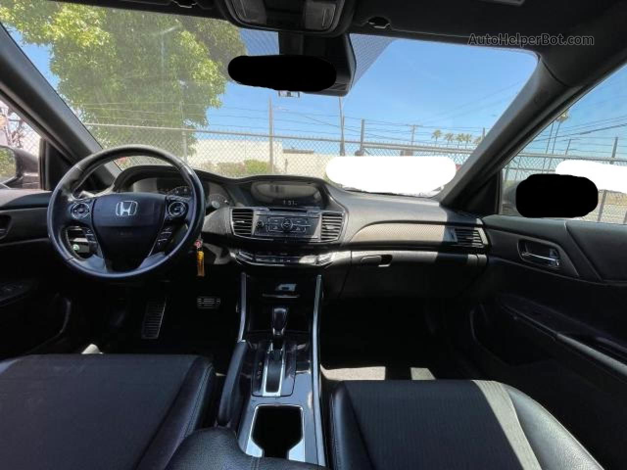 2016 Honda Accord Sport Серый vin: 1HGCR2F63GA221267