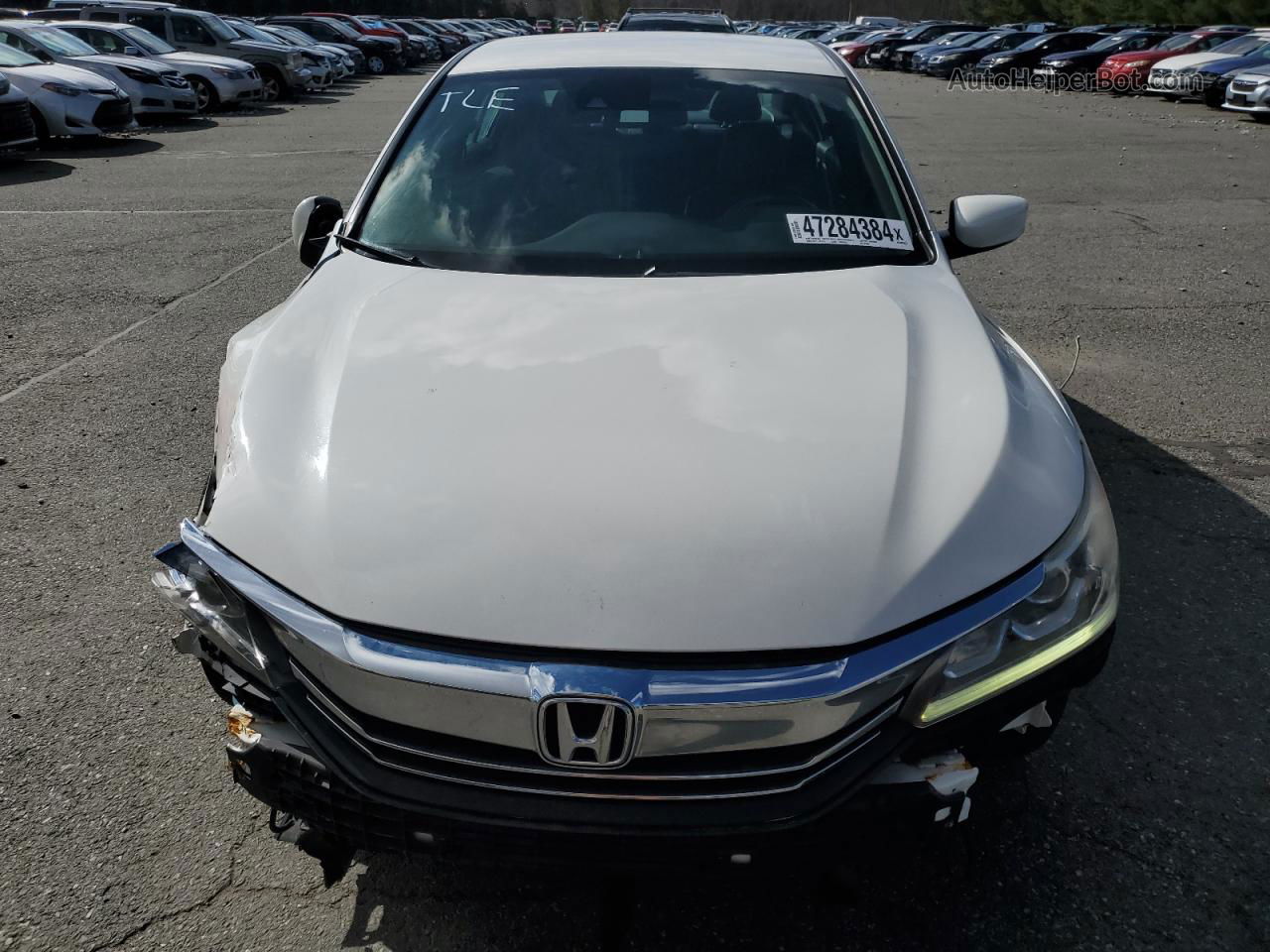 2017 Honda Accord Sport White vin: 1HGCR2F64HA071963