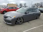 2017 Honda Accord Sport Gray vin: 1HGCR2F69HA025402