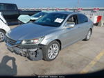 2014 Honda Accord Ex Silver vin: 1HGCR2F70EA079949