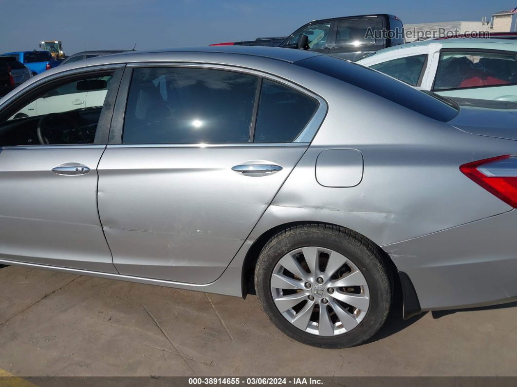 2014 Honda Accord Ex Silver vin: 1HGCR2F70EA079949