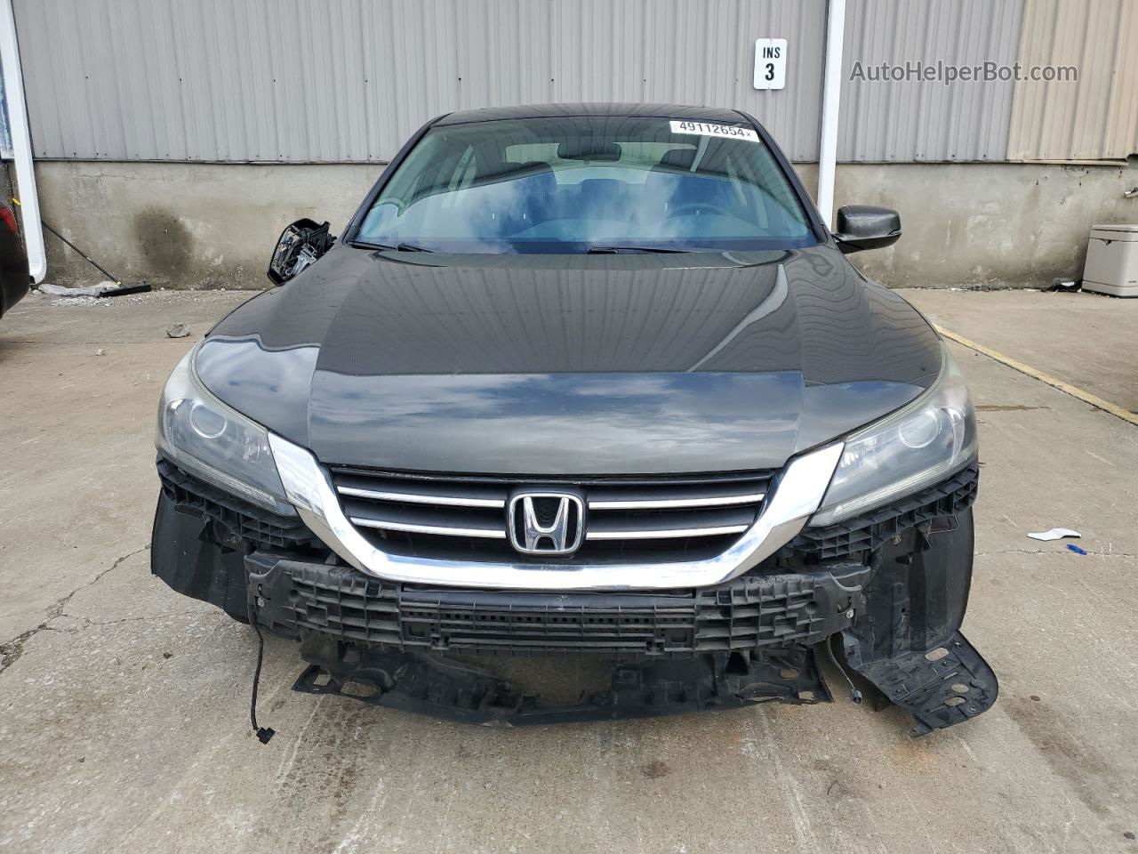 2014 Honda Accord Ex Gray vin: 1HGCR2F70EA092054