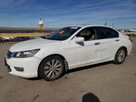 2014 Honda Accord Ex White vin: 1HGCR2F70EA128857