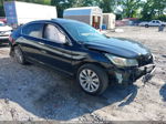 2014 Honda Accord Ex Черный vin: 1HGCR2F70EA170283