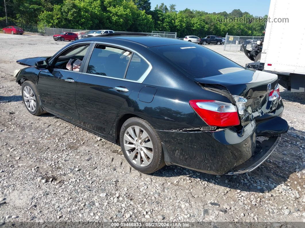 2014 Honda Accord Ex Black vin: 1HGCR2F70EA170283