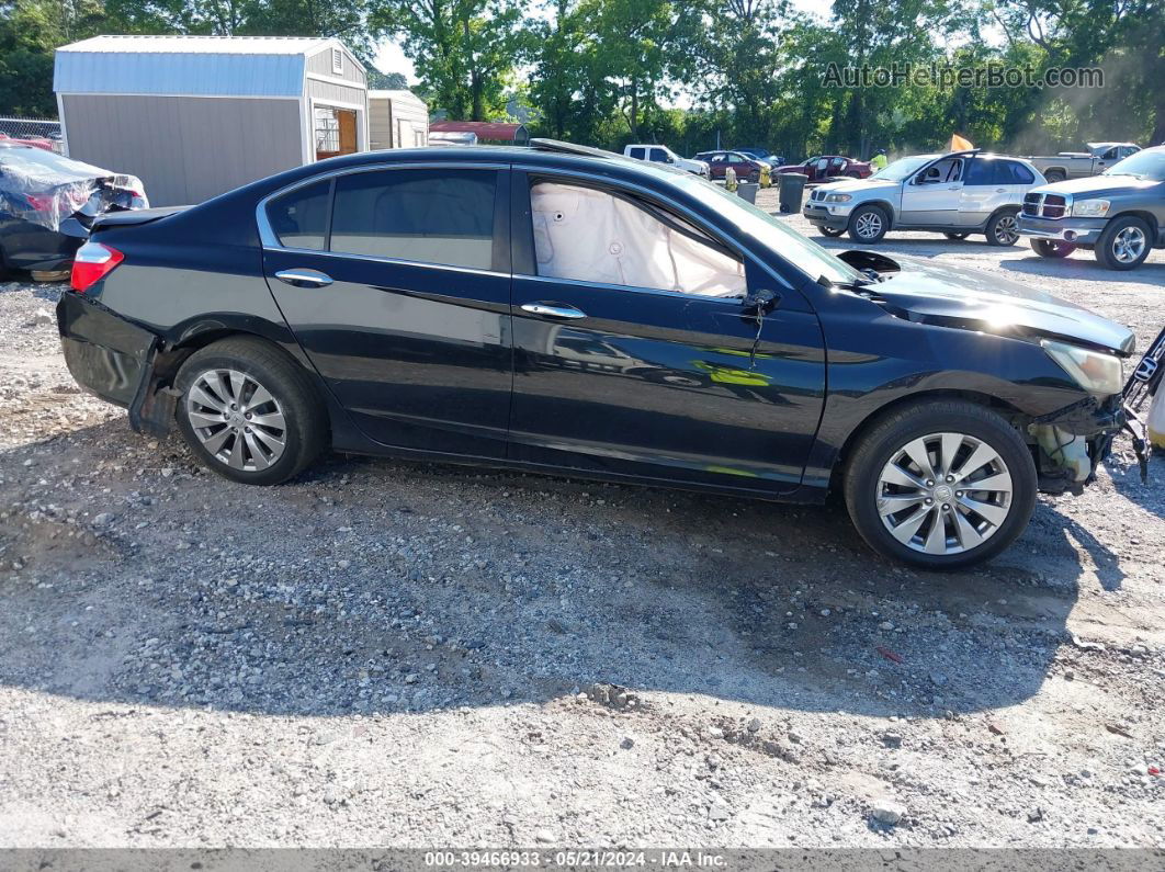 2014 Honda Accord Ex Black vin: 1HGCR2F70EA170283