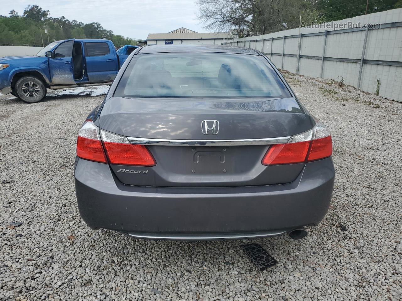 2014 Honda Accord Ex Gray vin: 1HGCR2F70EA184572