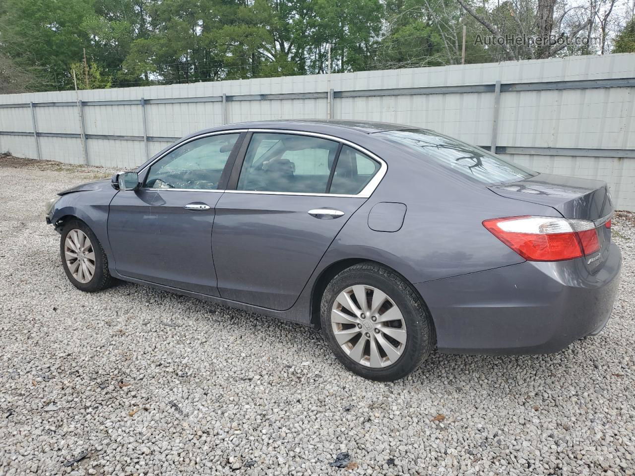 2014 Honda Accord Ex Gray vin: 1HGCR2F70EA184572