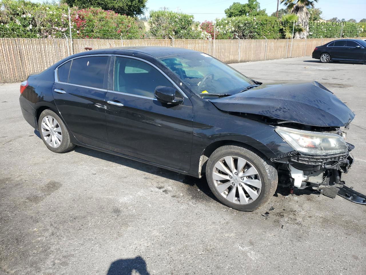 2015 Honda Accord Ex Black vin: 1HGCR2F70FA146826