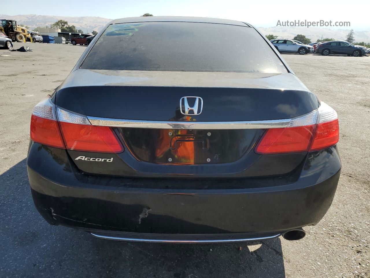 2015 Honda Accord Ex Black vin: 1HGCR2F70FA146826