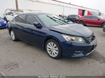 2015 Honda Accord Sedan Ex Blue vin: 1HGCR2F70FA205115