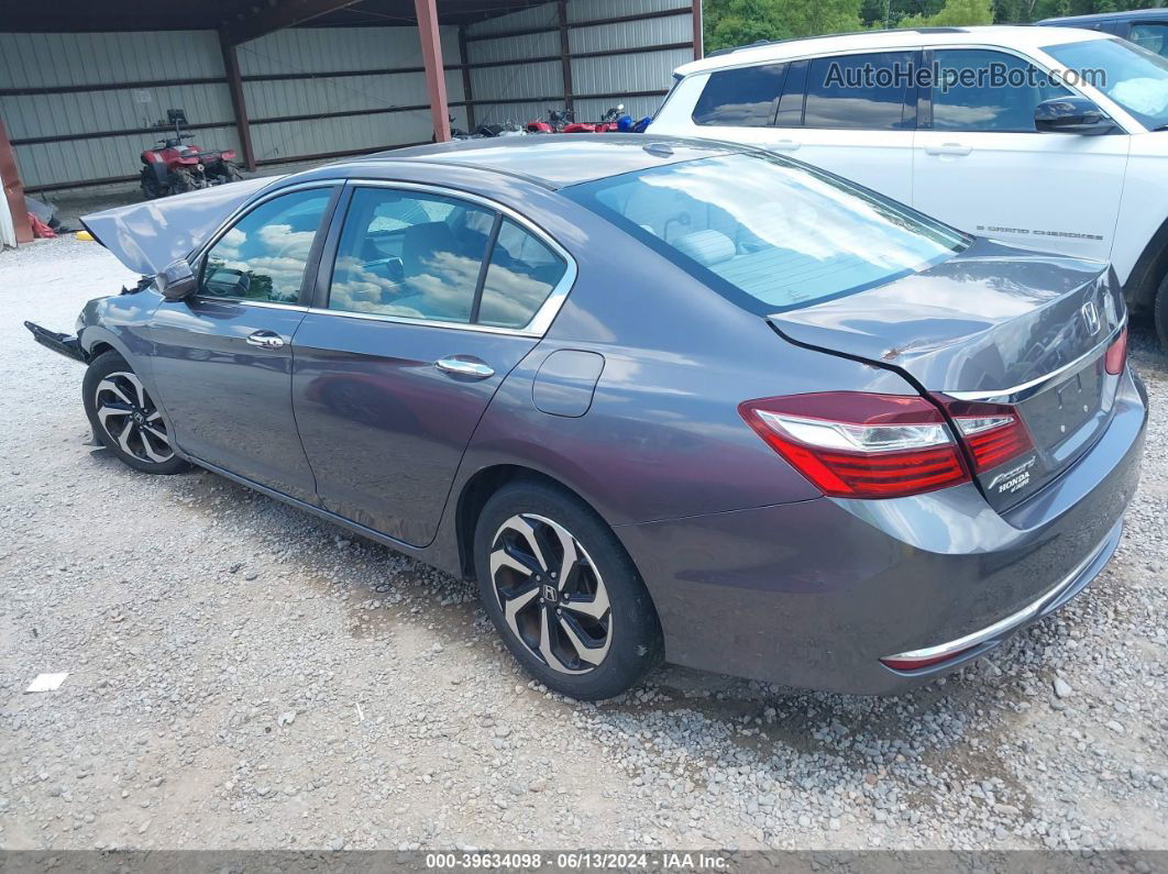 2016 Honda Accord Ex Gray vin: 1HGCR2F70GA068677