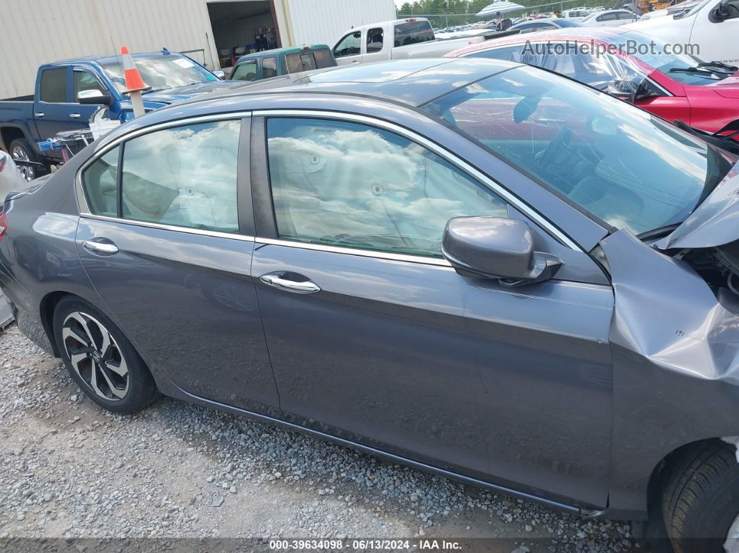 2016 Honda Accord Ex Gray vin: 1HGCR2F70GA068677