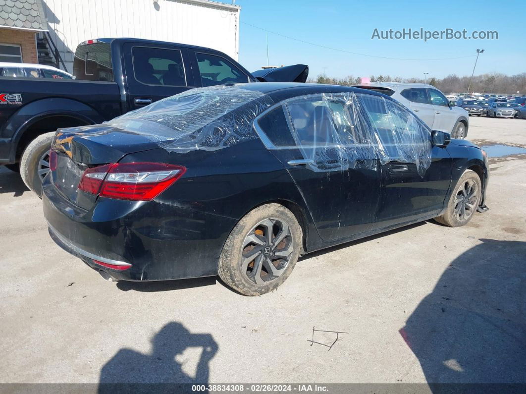 2016 Honda Accord Ex Black vin: 1HGCR2F70GA074902