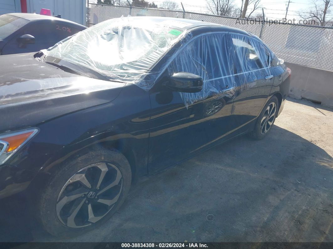 2016 Honda Accord Ex Black vin: 1HGCR2F70GA074902