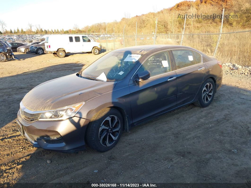 2017 Honda Accord Ex Gray vin: 1HGCR2F70HA153858