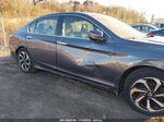 2017 Honda Accord Ex Gray vin: 1HGCR2F70HA153858