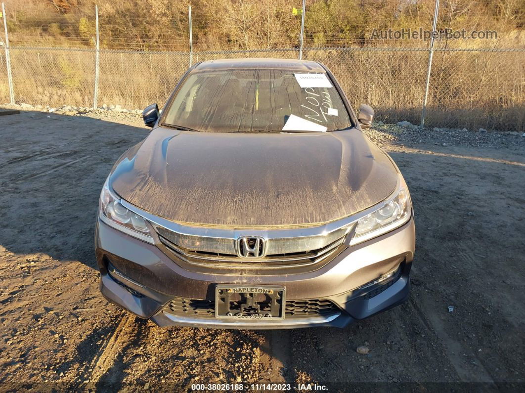 2017 Honda Accord Ex Gray vin: 1HGCR2F70HA153858