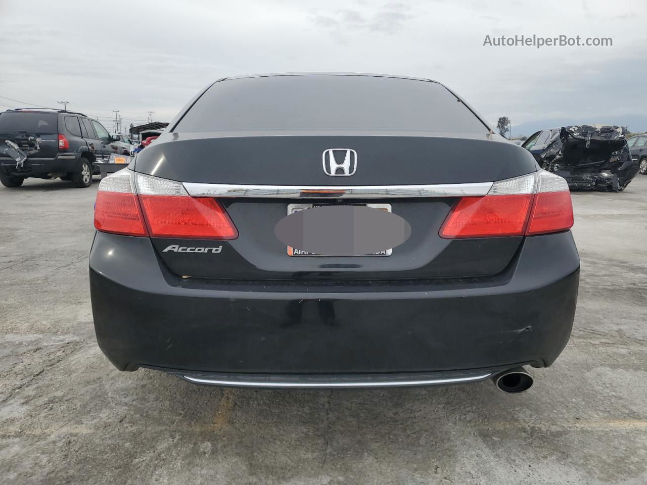 2015 Honda Accord Ex Black vin: 1HGCR2F71FA257904